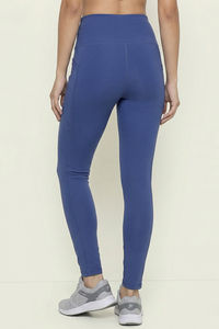 Zelocity Quick Dry Yoga & Training Legging - Lilac Blue — thumbnail 2